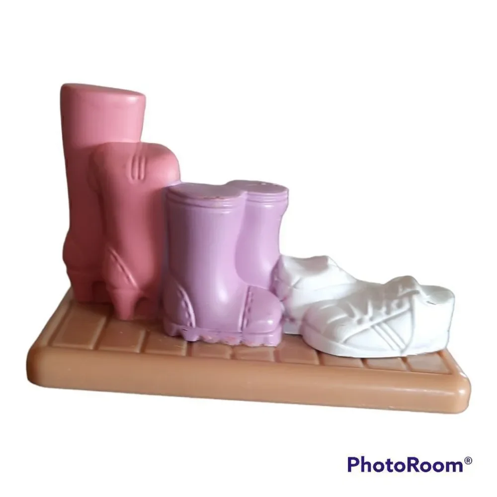 Fisher Price Loving Family Doll House Mudroom Shoes Boot Mat Replacement